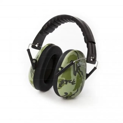 Chránič sluchu Jippie´s pre deti - zelená camouflage
